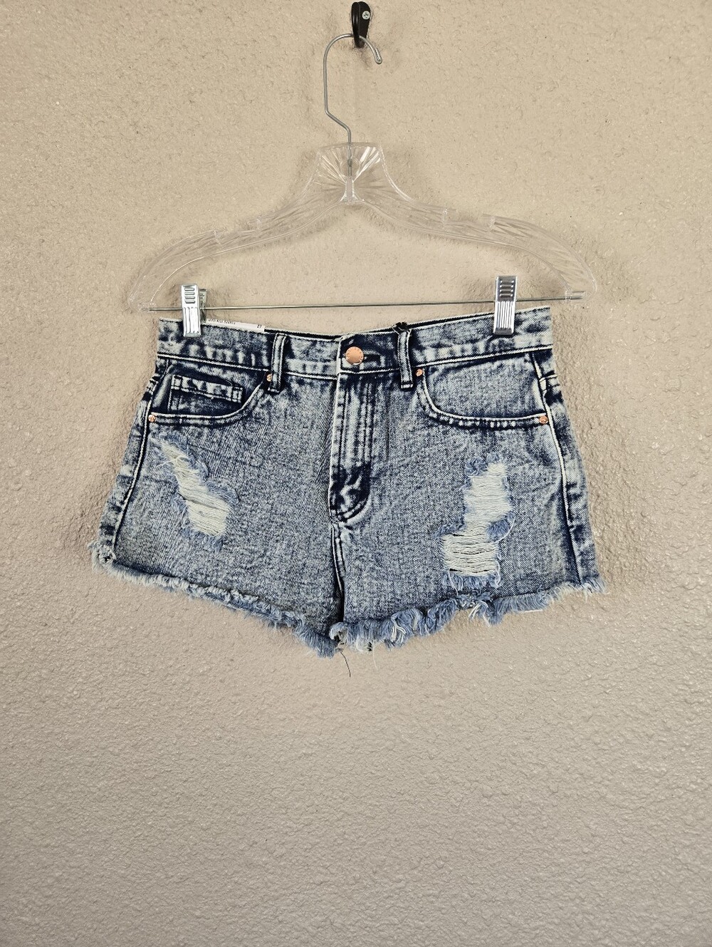 Forever 21 Junior Womens Denim Shorts Waist Size 27 New With Tags #2D134